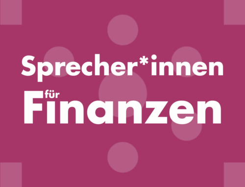 Sprecher*innen für Finanzen