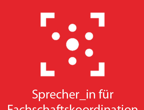 Sprecher*in für Fachschaftskoordination