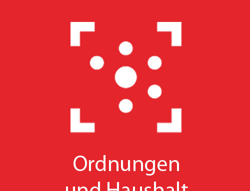 Ordnungen und Haushalt
