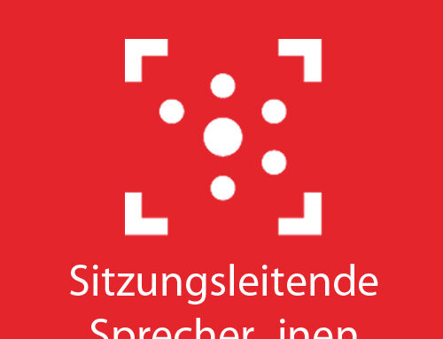 Sitzungsleitende Sprecher*innen