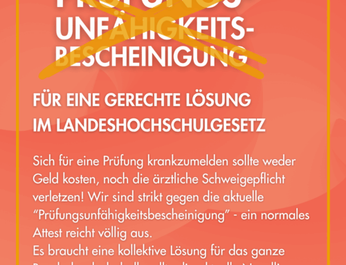 Gegen die „Prüfungsunfähigkeitsbescheinigung“